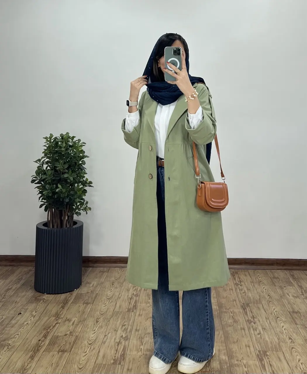 مانتو لینن بلند سحر 6 (ارسال رایگان)